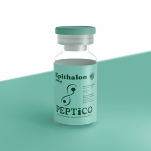 Epithalon 10mg research peptide by Peptico – COA-documented, third-party tested, verified purity