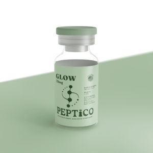 GLOW 70mg research blend by Peptico – COA-documented, third-party tested, verified purity