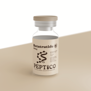 Retatrutide 10mg research peptide by Peptico – COA-documented, third-party tested, verified purity
