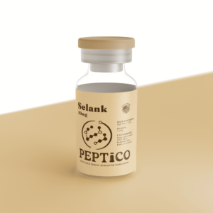 Selank 10mg research peptide by Peptico – COA-documented, third-party tested, verified purity